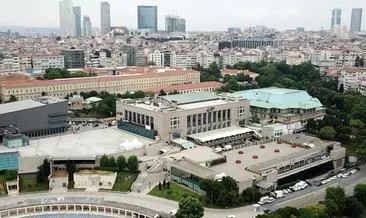 Ortak yayının yapılacağı Lütfü Kırdar Kongre Merkezi ve çevresinde geniş güvenlik önlemleri alındı