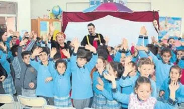 Köy okullarında tiyatro heyecanı