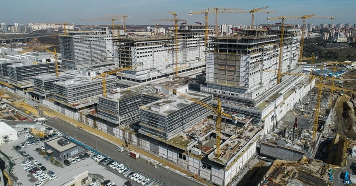 Basaksehir Sehir Hastanesi Insaati Hizla Yukseliyor Galeri Ekonomide Bugun