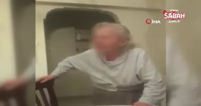 İstanbul Kadıköy’de yaşlı kadına bakıcı şiddeti kamerada | Video