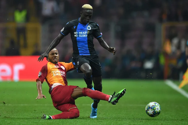 Galatasaray - Club Brugge maçından kareler