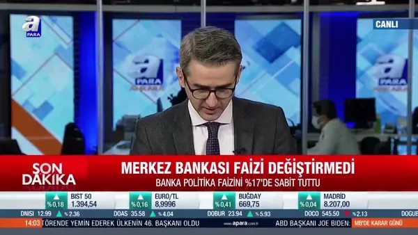 Son dakika! Merkez Bankası kritik faiz kararını açıkladı