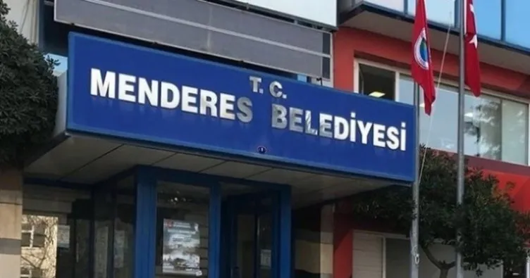 Menderes Belediyesine polis baskını