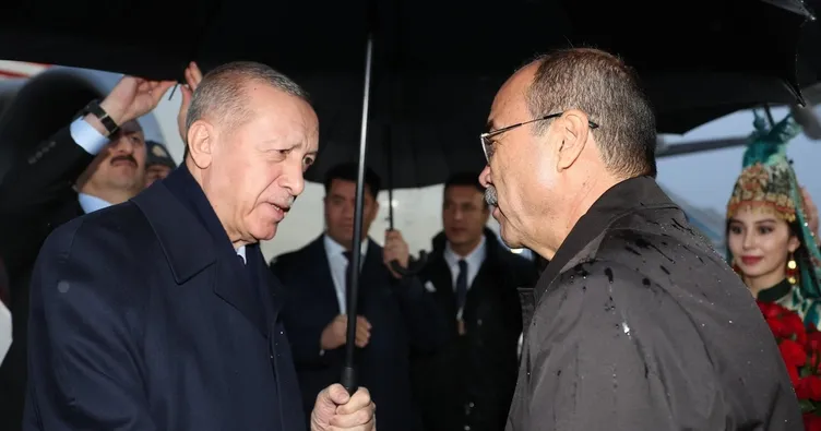Başkan Erdoğan Özbekistan’da