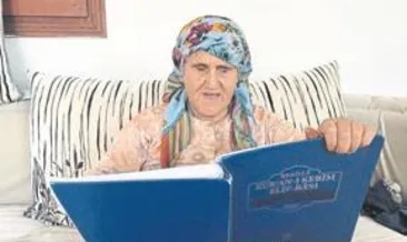 Gönül gözüyle Kur’an öğreniyor