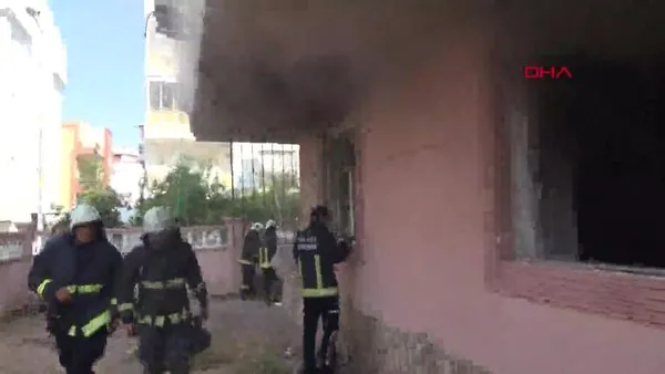 Antalya'da 'Kirayı alamayan ev sahibi evi yaktı' iddiası