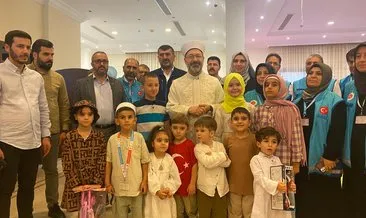 Diyanet'in çocuk kafilesi 2 yaşında: Aileler tavafta, minikler kreşte #ankara