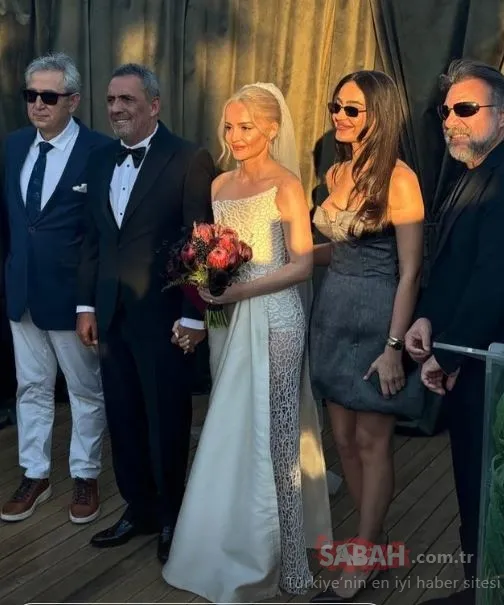 Sevilen sanatçı Yavuz Bingöl ile Nilşah Ağaoğlu mutluluğa ’Evet’ dedi! Nikah şahidi Oktay Kaynarca’nın sözleri herkesi güldürdü...
