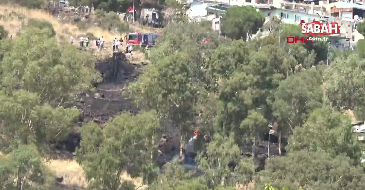Son Dakika Haberi Izmir De Askeri Alanda Yangin Video Videosunu Izle Son Dakika Haberleri