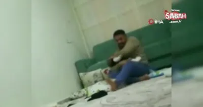 Son dakika! Bebeği öldüresiye döven cani babanın ifadesi ortaya çıktı: Bir anlık sinirle oldu | Video