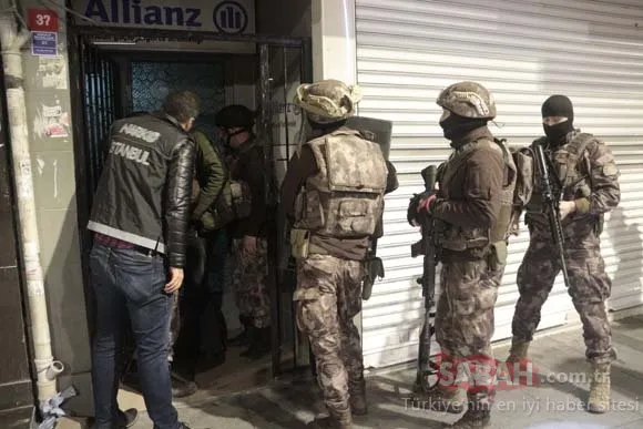 İstanbul’da uyuşturucu satıcılarına operasyon