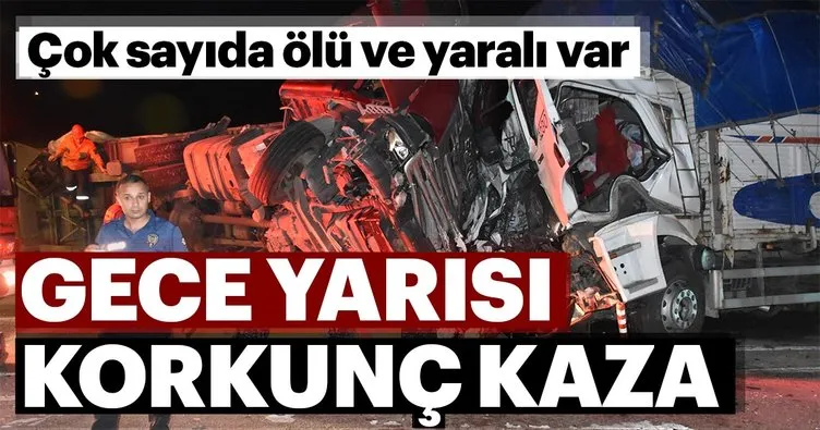 Kırıkkale’de trafik kazası: 2 ölü, 17 yaralı