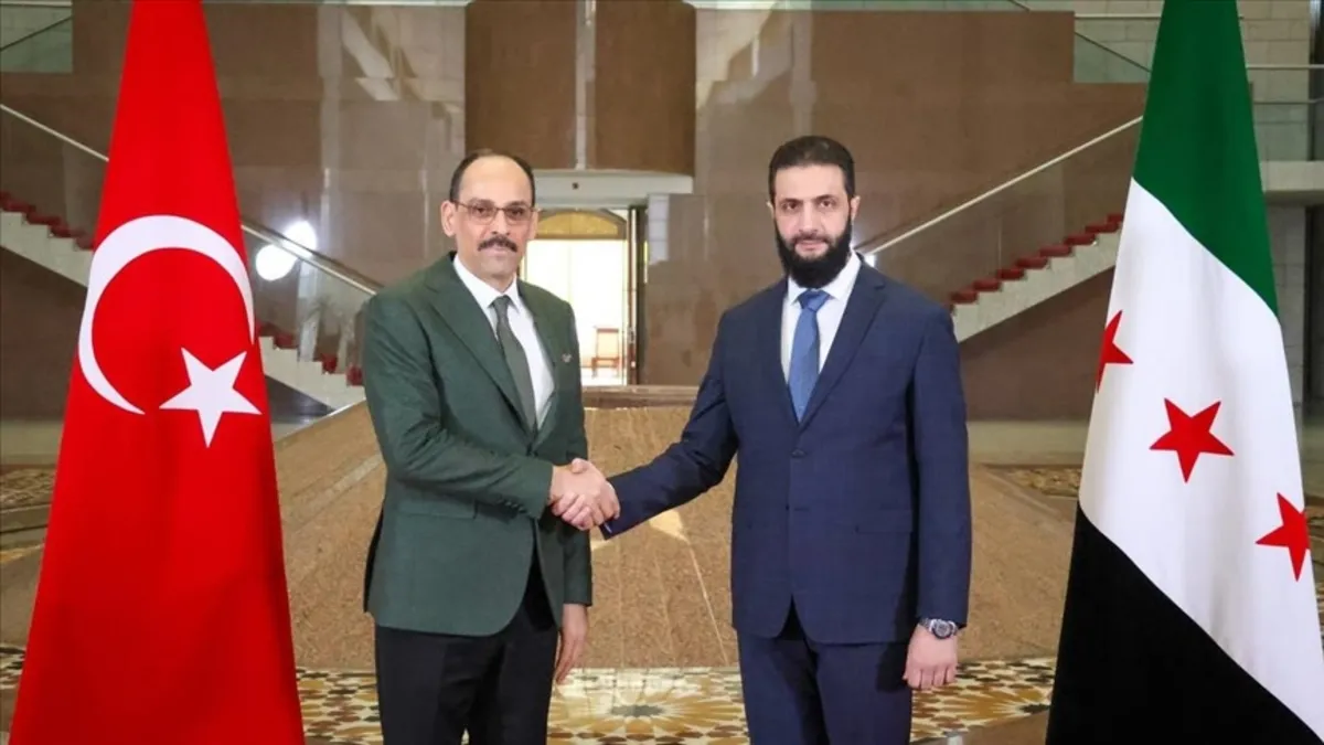 SON DAKİKA I MİT Başkanı Kalın Suriye’de: Ahmed Şara ile kritik görüşme SON DAKİKA I MİT Başkanı Kalın Suriye’de: Ahmed Şara ile kritik görüşme