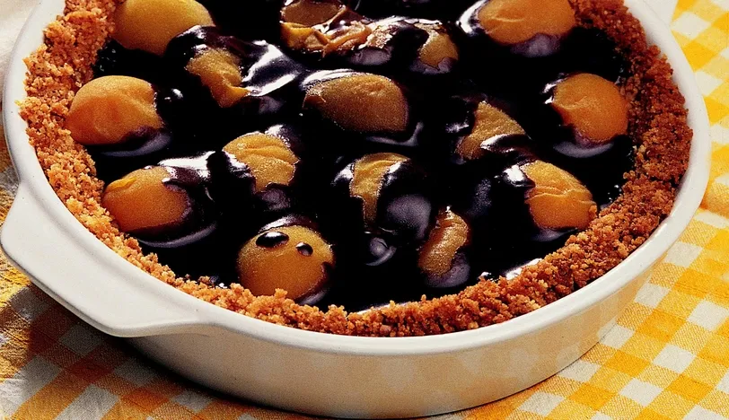 Çikolatalı Kayısılı Tart