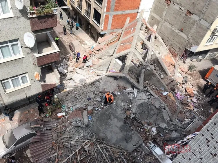 Son dakika | İstanbul Zeytinburnu'nda bina çöktü! Çifte felaketten dönülmüş...