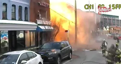 ABD’de kreşin tahliye edilmesinden dakikalar sonra binada patlama | Video
