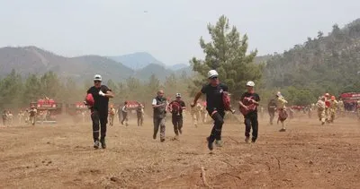 Muğla’da orman yangını tatbikatı