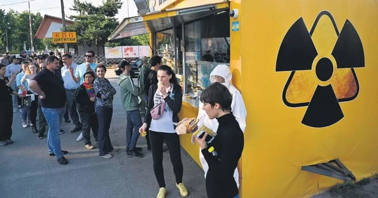 Çernobil turizmine uzun kıyafet kuralı