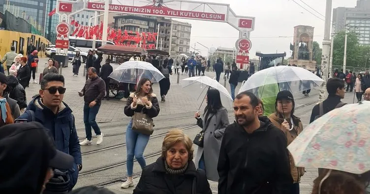 İstanbul’da yağışlı günler başladı, hava sıcaklıkları düştü