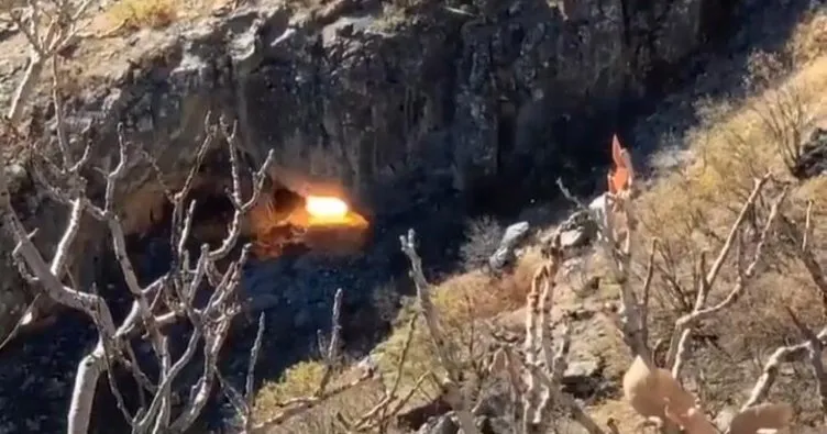 Bitlis’te PKK’nın kullandığı üç mağara imha edildi