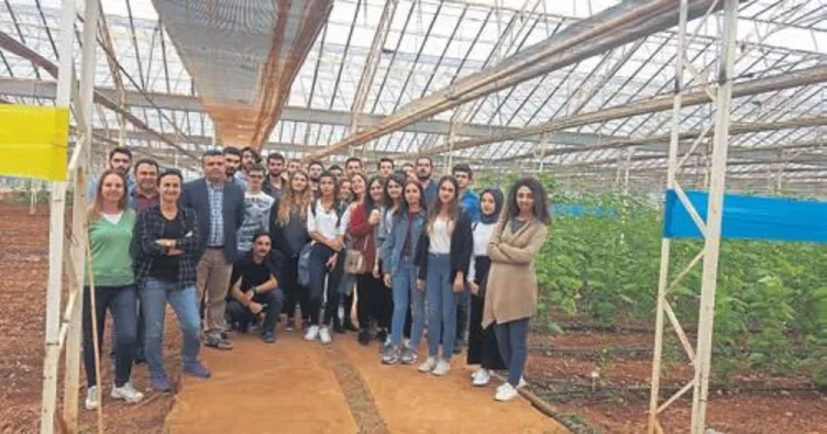 Mühendis adayı öğrenciler sahada