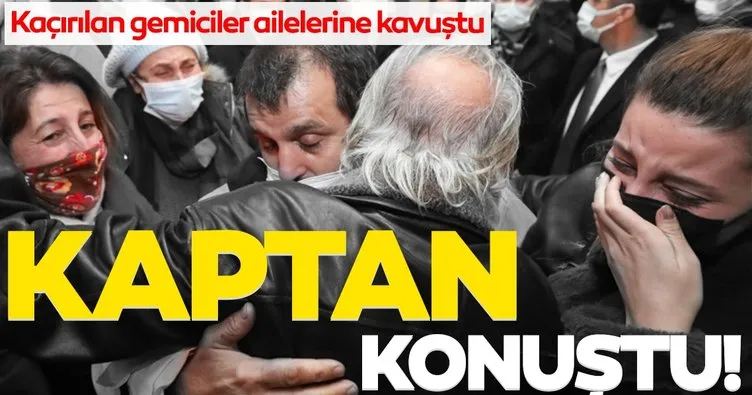 Son dakika haber: Nijerya'da kaçırılan Türk gemiciler konuştu!