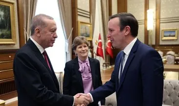 Başkan Erdoğan, ABD’li Senatörleri kabul etti