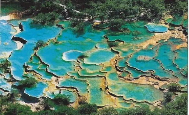 Китай заповедник желтый дракон фото и описание