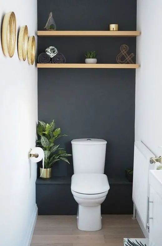 Küçük banyo dekorasyonları