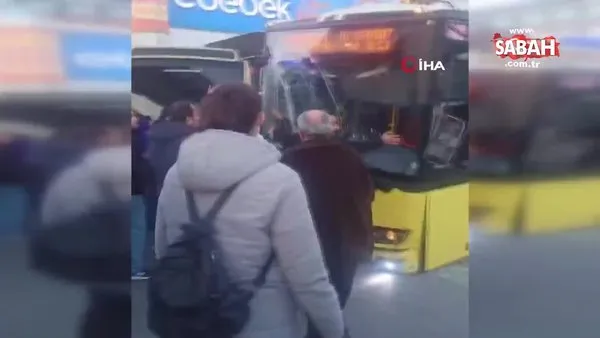Son dakika: Bahçelievler'de İETT otobüsü durağa girdi: Ölü ve yaralılar var | Video