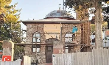‘Kayı’ların ilk mescidi restore ediliyor #bilecik