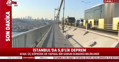 İstanbul’da deprem sonrası ’köprü çöktü’ yalanını ortaya atmışlardı... Bakın ne çıktı!