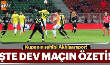 Teleset Mobilya Akhisarspor: 3 - Fenerbahçe: 2 maç özeti