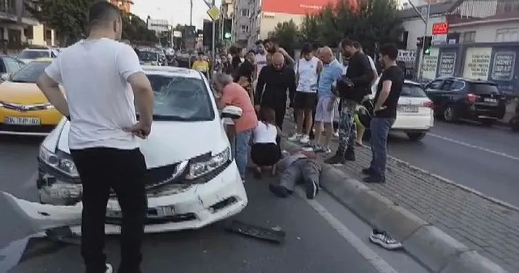 Tiyatro oyuncusu Selahattin Taşdöğen motosikletliye çarptı