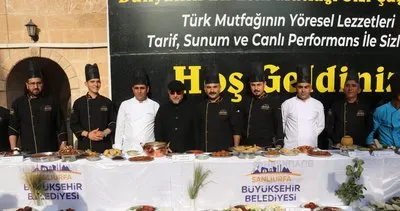 Şanlıurfa’da Türk Mutfağı Haftası’nda ödüllü yemek yarışması