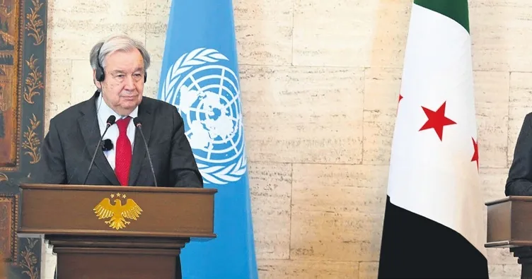 BM Sekreteri Guterres: Suriye topraklarının ihlali kabul edilemez