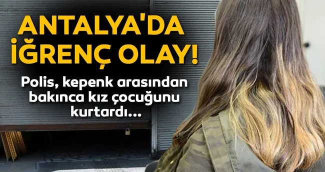 Antalya Da Mide Bulandiran Son Dakika Olayi Polis Kepenk Arasindan Bakinca En Son Haber