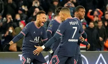 Neymar, Mbappe ve Messi ilk kez aynı maçta gol attı! Lider PSG, Lorient’e patladı...