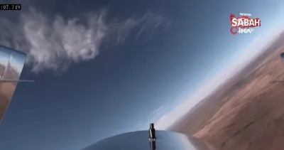 Virgin Galactic uzaya ilk kez turist taşıdı | Video
