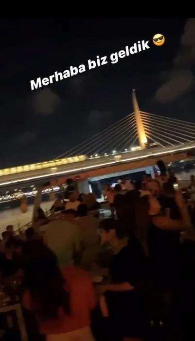 İstanbul Boğazı’nda “yüzen kulüplerde” salgına rağmen yat partileri kamerada