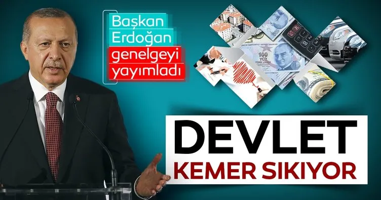 Devlet kemer sıkıyor