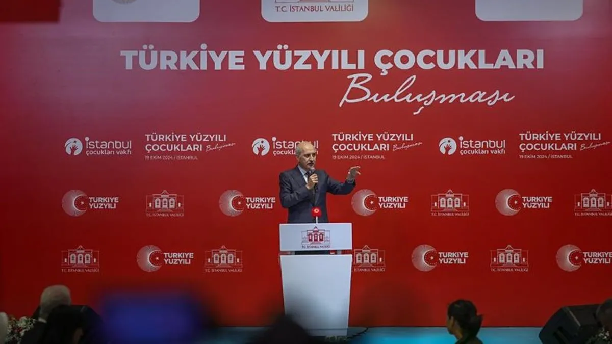 TBMM Başkanı Kurtulmuş: Her alanda güçlü bir Türkiye'yi ortaya koymak zorundayız