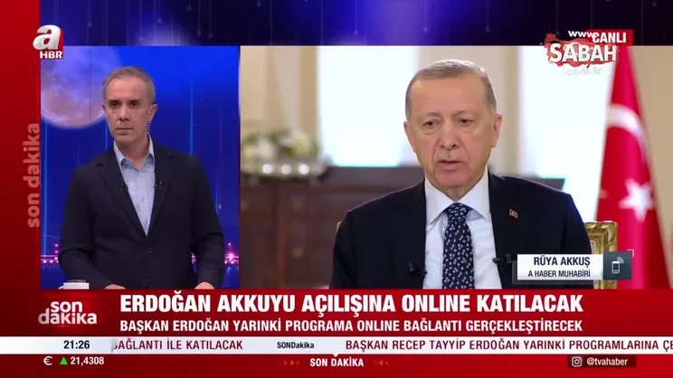 Son dakika: Başkan Erdoğan Akkuyu Santrali açılışına online katılacak | Video