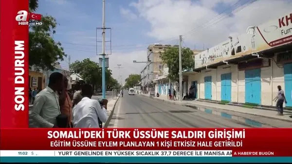 Son dakika: Somali'deki Türk üssüne intihar saldırısı girişimi | Video