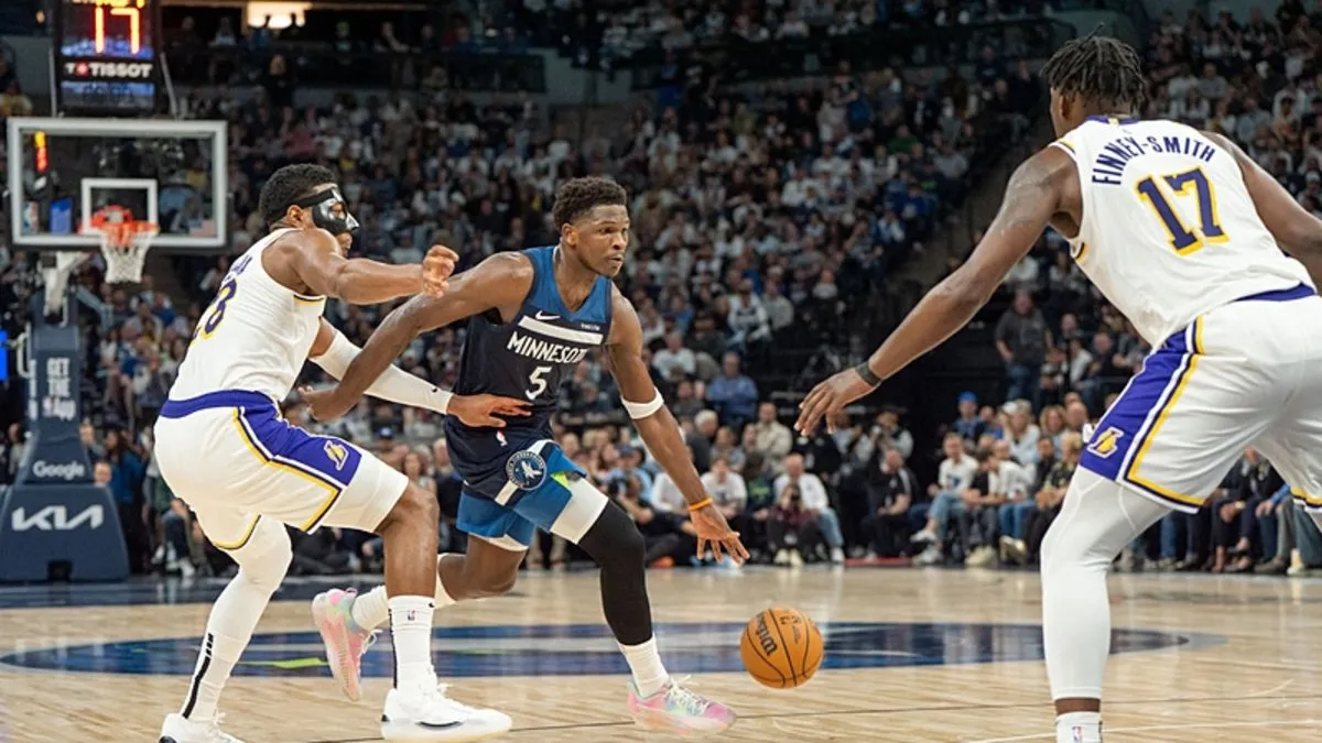 NBA: Timberwolves, Lakers'ı Edwards'la devirdi!