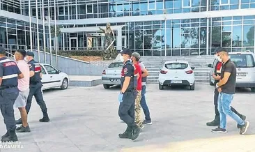 Baz istasyonu hırsızları tutuklandı