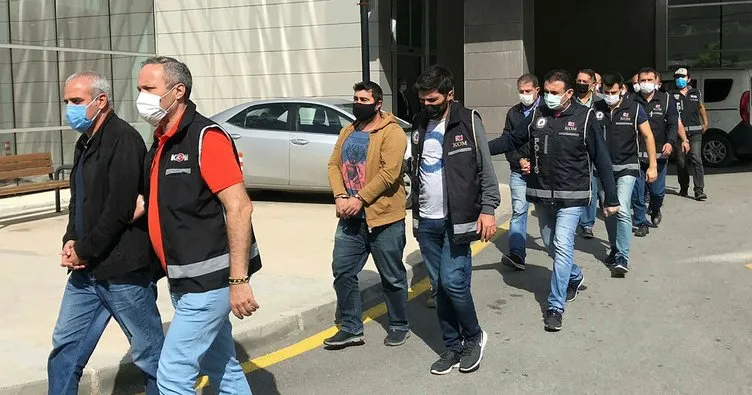 Manisa’da FETÖ operasyonunda 16 eski polis gözaltına alındı