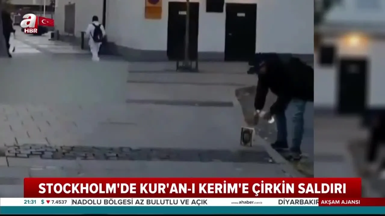 Isvec Te Kur An I Kerim E Cirkin Saldiri Video Videosunu Izle Sabah Tv