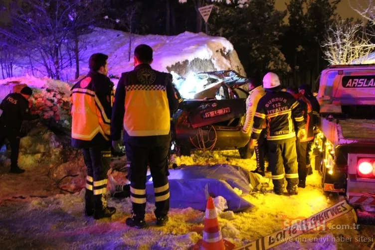 Son dakika haberi: Burdur’da korkunç kaza! 4 genç yaşamını yitirdi