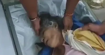 Akılalmaz olay! Öldü sanılan kadın cenaze töreninde dirildi! | Video